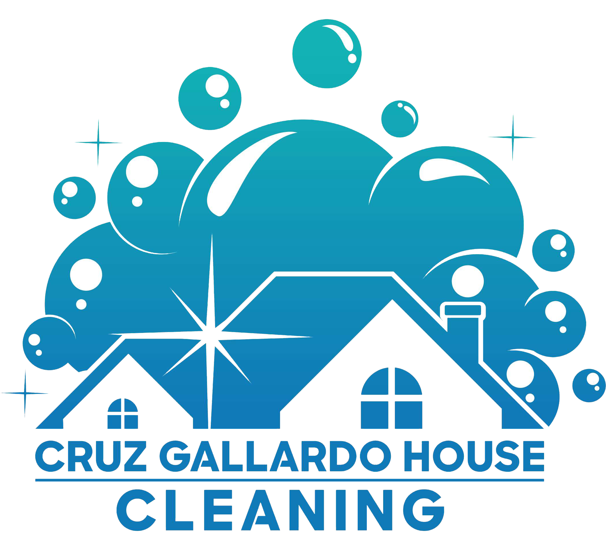 Logo con toques blancos en las burbusjas – House Cleaning in San Rafael SF, Office Cleaning in Dublin SF, Carpet Cleaning in Castro valle copia